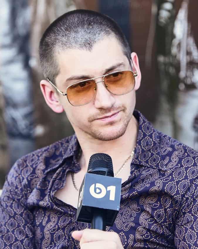 Alex Turner Buzz Cut