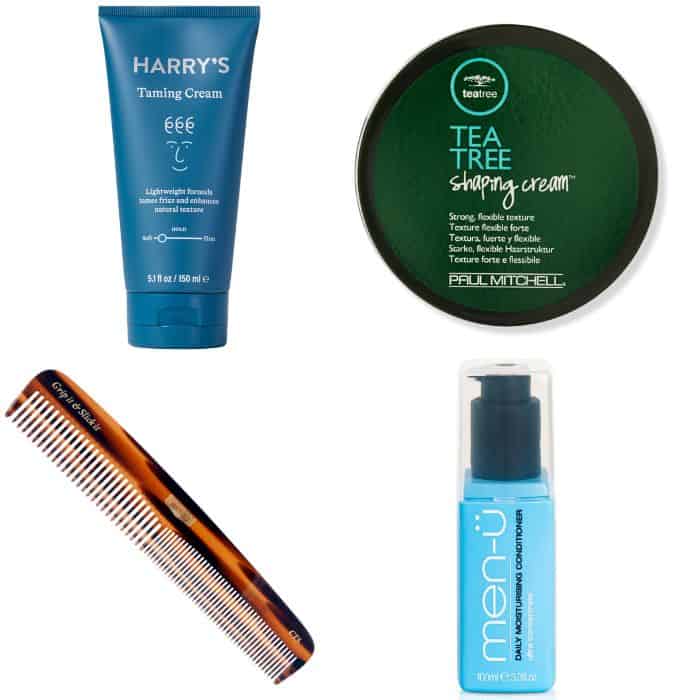 Hair products for a feather cut