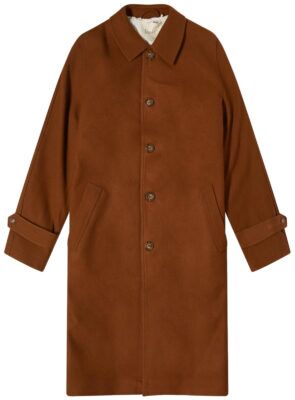 Forét Pine Wool Long Coat