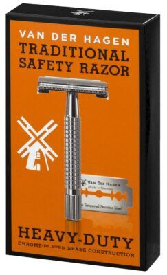 Van Der Hagen® Men’s Traditional Safety Razor Kit