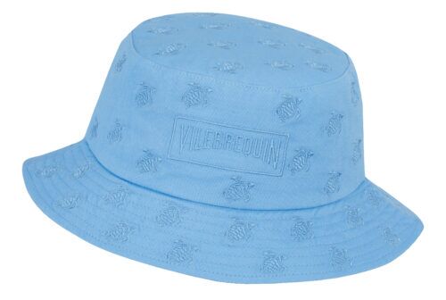 Vilebrequin Embroidered Bucket Hat Tutles All Over