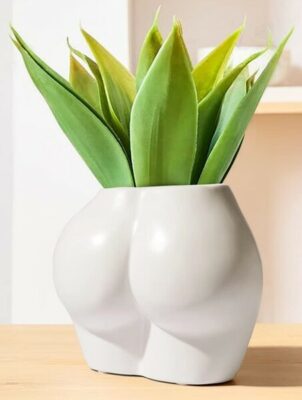 JOFAMY Cute Body Shaped Planter