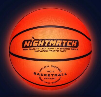 NIGHTMATCH Waterproof Light Up Basketball