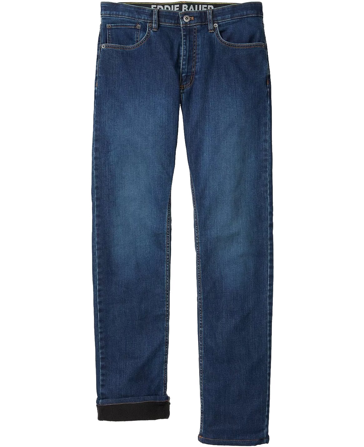 Eddie Bauer Voyager Flex Fleece-Lined Jeans