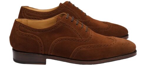 Bridlen Suede Wingtip Oxfords