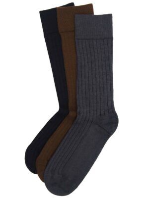 Peper Harow 3 Pack Essential Men's Socks