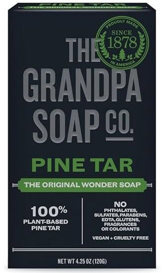 The Grandpa Soap Company Pine Tar Soap for Men